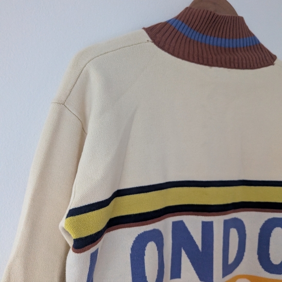 Anthropologie Maeve The Montana Mock Zip Sweater - Picture 6 of 11